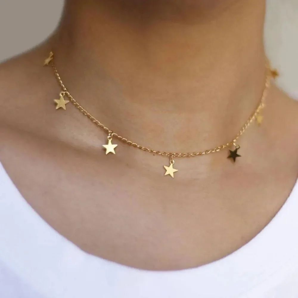 Star necklace A886